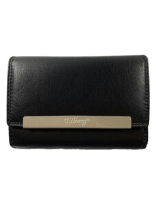 Tillberg Luxusní dámská kožená peněženka černá 3599