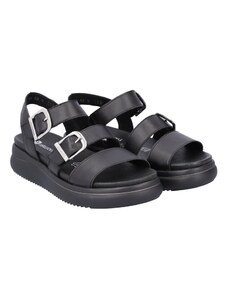 Dámské kožené sandály Remonte D0L50-00 černá