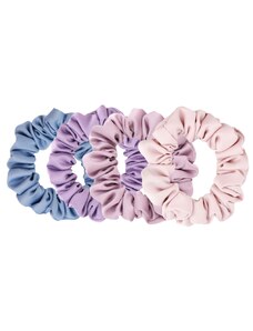 MURU Výhodný balíček úzkých gumiček - Modrošedá, levandulová, lila, pudrově růžová