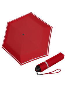 Knirps Rookie Manual - lehký skládací deštník červená