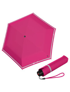 Knirps Rookie Manual - lehký skládací deštník růžová