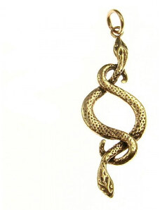 imago Bronzový amulet hadi