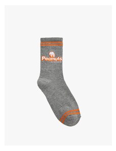 Koton Peanuts Socket Socks Licensed Printed