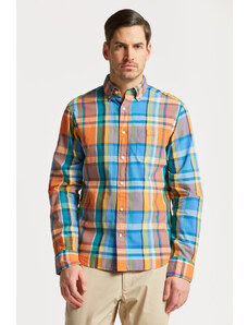 KOŠILE GANT REG UT COLORFUL MADRAS SHIRT oranžová L