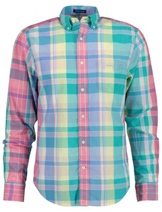 KOŠILE GANT REG UT COLORFUL MADRAS SHIRT růžová XL