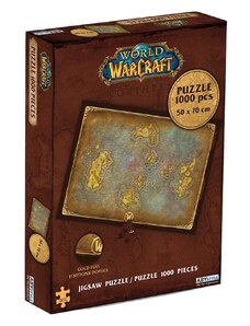 ABYstyle Puzzle World of Warcraft - Mapa Azerothu, 1000 dílků
