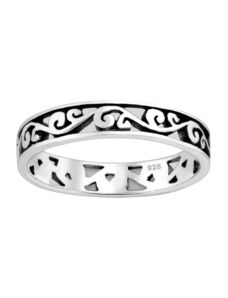 SYLVIENE Stříbrný prstýnek Celtic Ornament