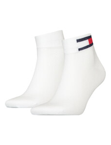 Tommy Hilfiger pánské bílé ponožky 2 pack