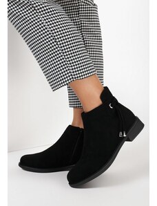 Zapatos černé dámské kotníkové boty Dezara