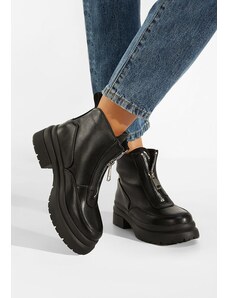 Zapatos černé dámské kotníkové boty Santina
