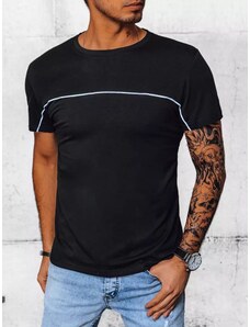 Buďchlap Zajímavé pánské tričko v černé barvě