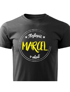 Pánské tričko Nejlepší Marcel v okolí