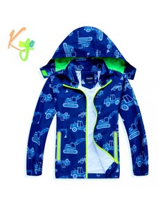 Chlapecká šusťáková bunda Kugo B2837 - modrá