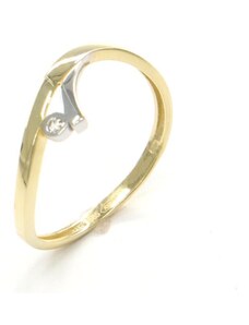 Zlatý prsten MG AU 585/1000 1,30 gr CA171001Y-56