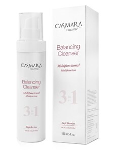 Casmara 3in1 Cleanser Balancing - multifunkční odličovač 3v1 s extraktem z goji 150 ml