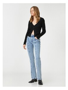 Koton Flared Leg Jeans Slim Cut - Victoria Slim Jean