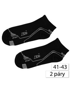DAP Collection 4134 Souprava pánských ponožek 41-43, 2ks, černé