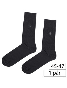 WOLA 7834 Pánské ponožky 45-47, černá 2