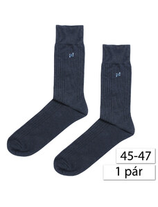 WOLA 7836 Pánské ponožky 45-47, modrá 2