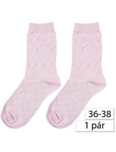REWON 103 200 Dámské ponožky 36-38, růžové