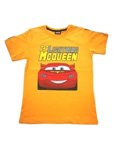 Chlapecké tričko Blesk McQueen žluté