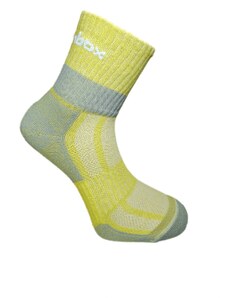 BX-BUFFALO bambusové EXTRA funkční ponožky Bambox žlutá 35-38