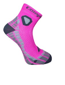 CSX-RUN funkční sportovní ponožky COMPRESSOX růžová 35-38