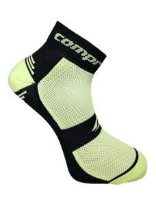 CSX-BIKE FUN NEW funkční ponožky COMPRESSOX černá / žlutá 43-46