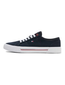 TOMMY HILFIGER Tenisky noční modrá / červená / bílá