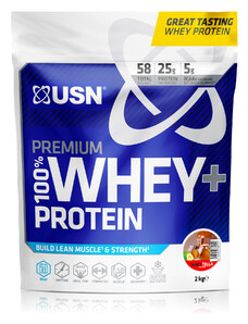 Proteinové prášky USN 100% Premium Whey Bag Hazel nut "wheytella" 2kg bwp24