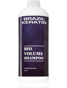 Brazil Keratin Bio Volume Shampoo 550ml, poškozený vršek