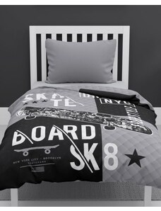 DETEXPOL Přehoz na postel Skateboard Polyester, 170/210 cm