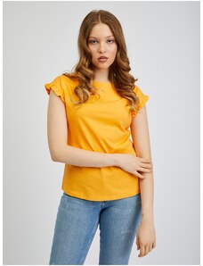 Oranžové dámské tričko ORSAY - Dámské