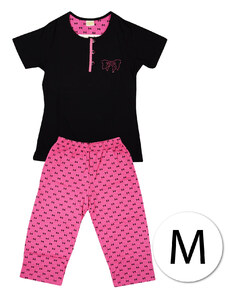 MOYRA Caprice 21141 Dámské pyžamo, černé M