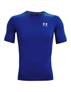 Pánské tričko Under Armour HG Armour Comp SS-BLU XXL