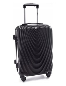 Rogal Černý skořepinový cestovní kufr "Motion" - vel. M, L, XL