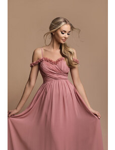 Růžové šaty Pamela