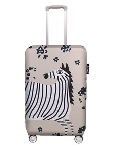 Obal na kufr skrývající se zebra, 50x70cm, Butter Kings
