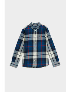 KOŠILE GANT D1. PLAID FLANNEL SHIRT bílá 176