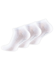 Stark Soul Ponožky unisex kotníčkové - bílé - 3 páry