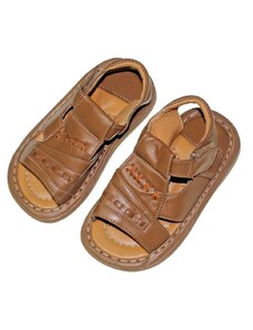 BAZAR-Dětské sandálky hnědé