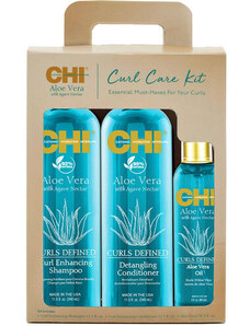 CHI Aloe Vera With Agave Nectar Curl Care Kit