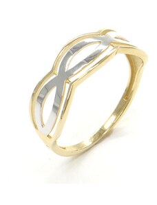 Zlatý prsten MG AU 585/1000 1,65 gr CA108601-58