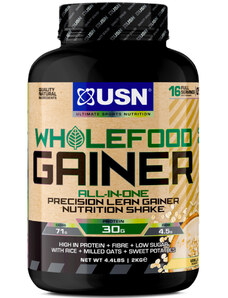 Proteinové prášky USN All-In-One Wholefood Gainer (vanilka 2kg) wfg002