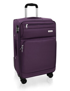 AVANCEA Cestovní kufr AVANCEA GP9196 Dark purple 4W M