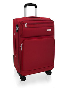 AVANCEA Cestovní kufr AVANCEA GP9196 Red 4W M