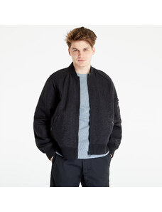 Pánský bomber Calvin Klein Jeans Exposed Zip Oversized Woven Jacket Black
