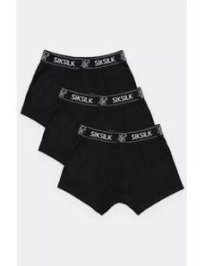 SikSilk Boxerky SIK SILK 3-pack black