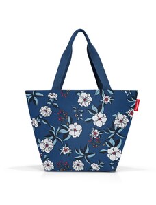 Nákupní taška přes rameno Reisenthel Shopper M Garden blue