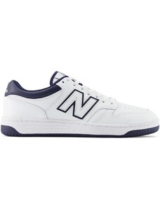 Unisex boty New Balance BB480LWN – bílé